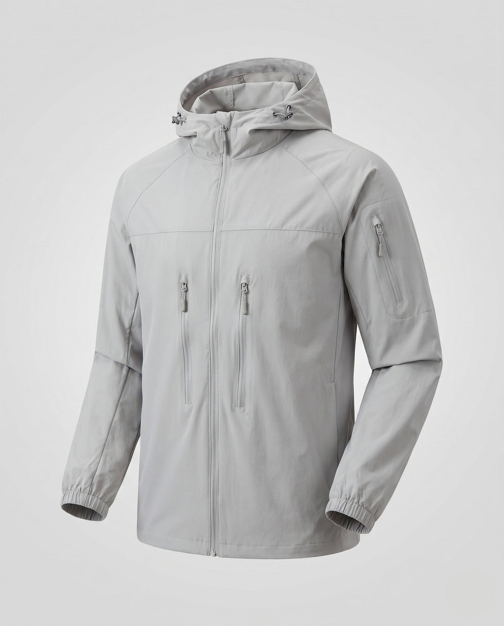 Unisex Functional Travel and Trekking Jacket with Hood