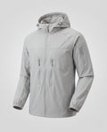 Unisex Functional Travel and Trekking Jacket with Hood