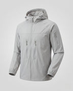 Unisex Functional Travel and Trekking Jacket with Hood