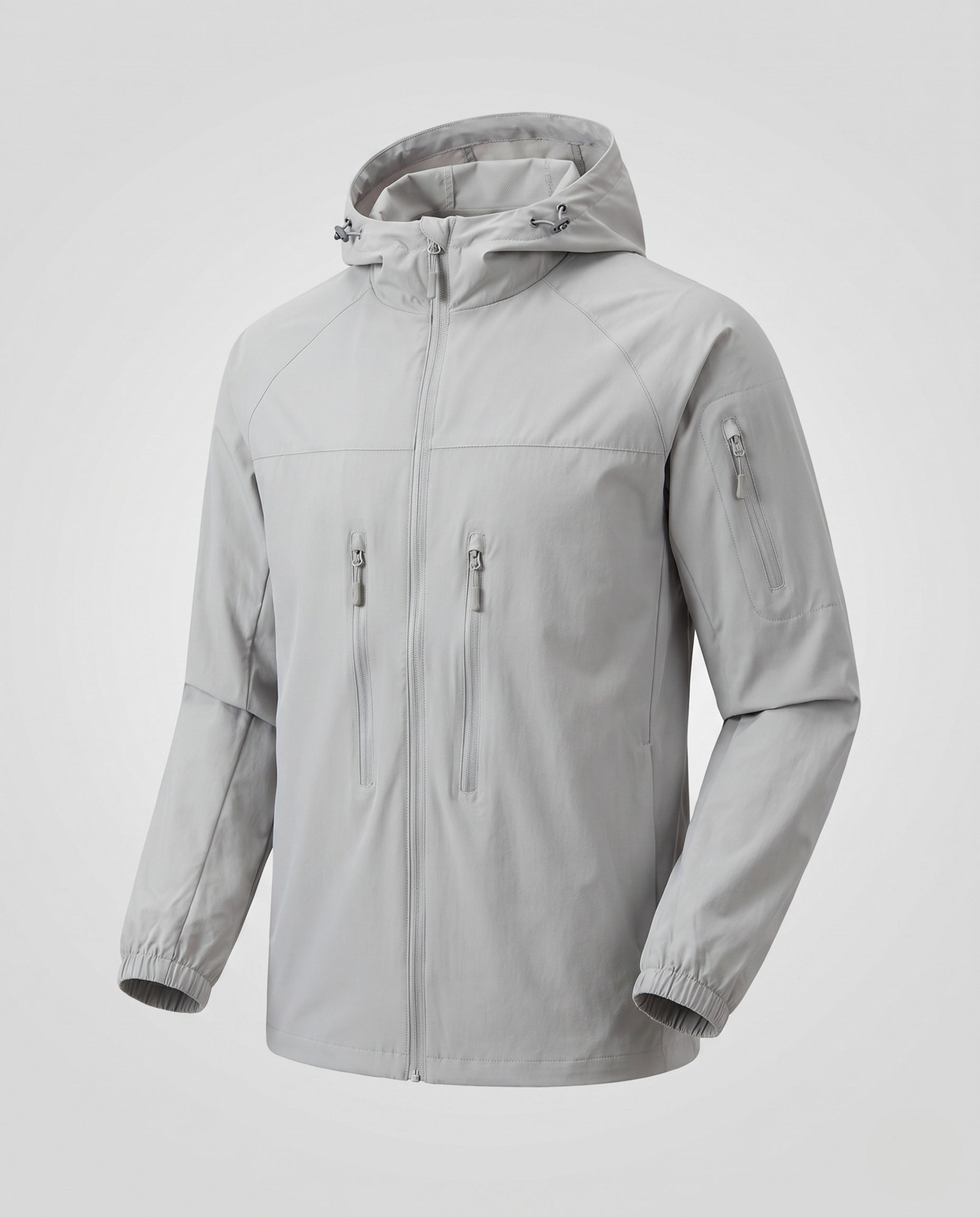 Unisex Functional Travel and Trekking Jacket with Hood