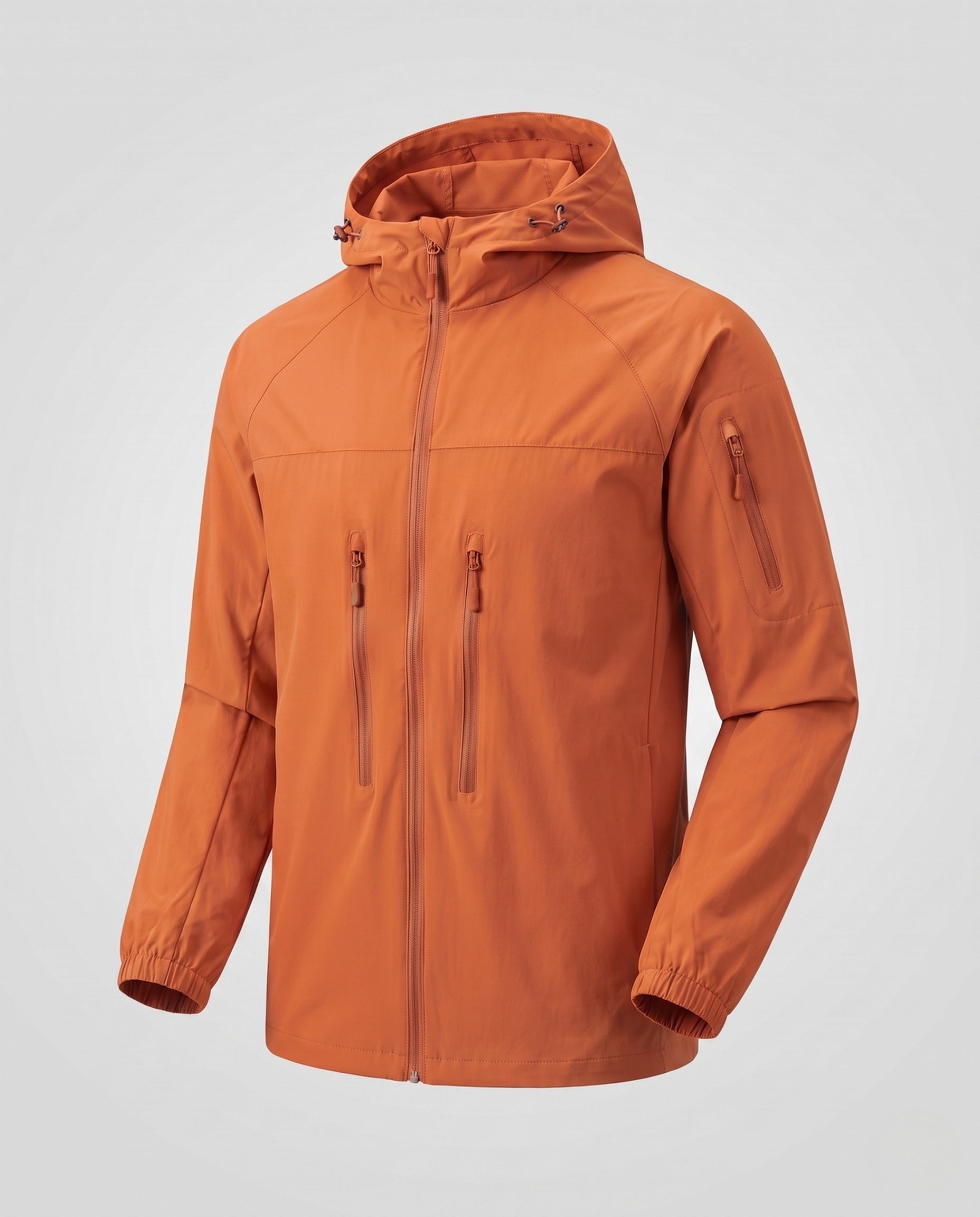 Unisex Functional Travel and Trekking Jacket with Hood