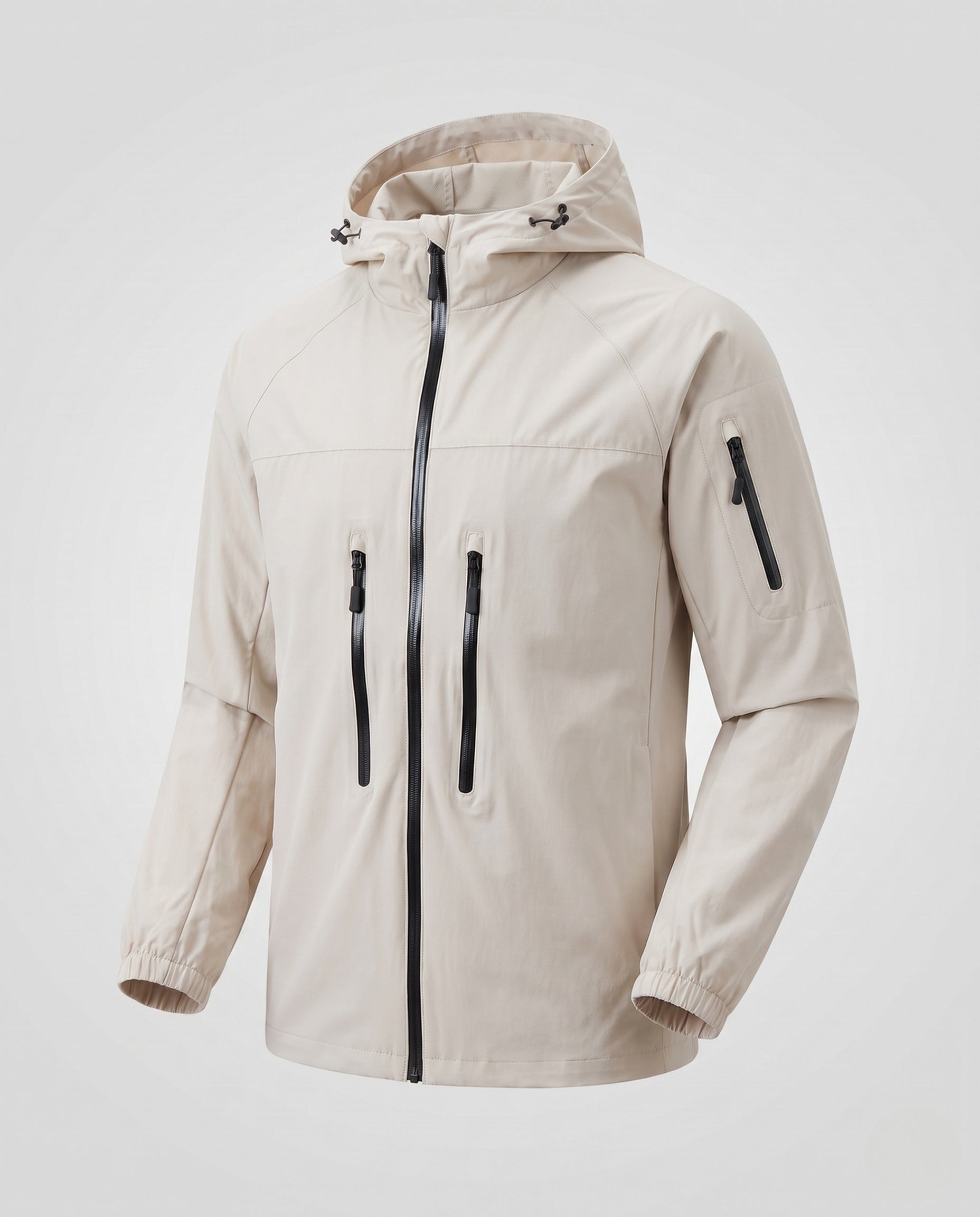 Unisex Functional Travel and Trekking Jacket with Hood