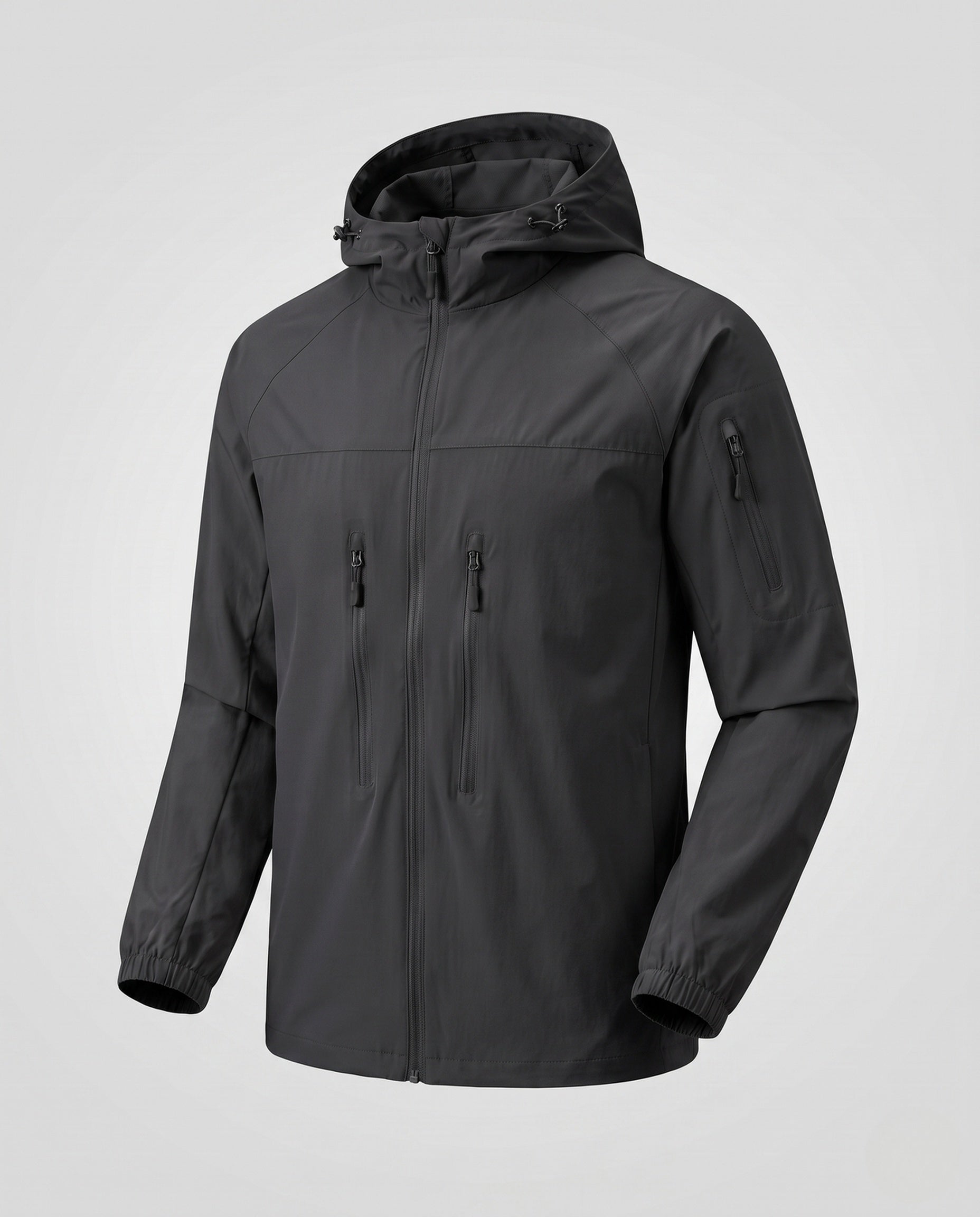Unisex Functional Travel and Trekking Jacket with Hood