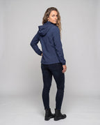 Unisex Lightweight Sun Protection Softshell Jacket with Hood - Back View