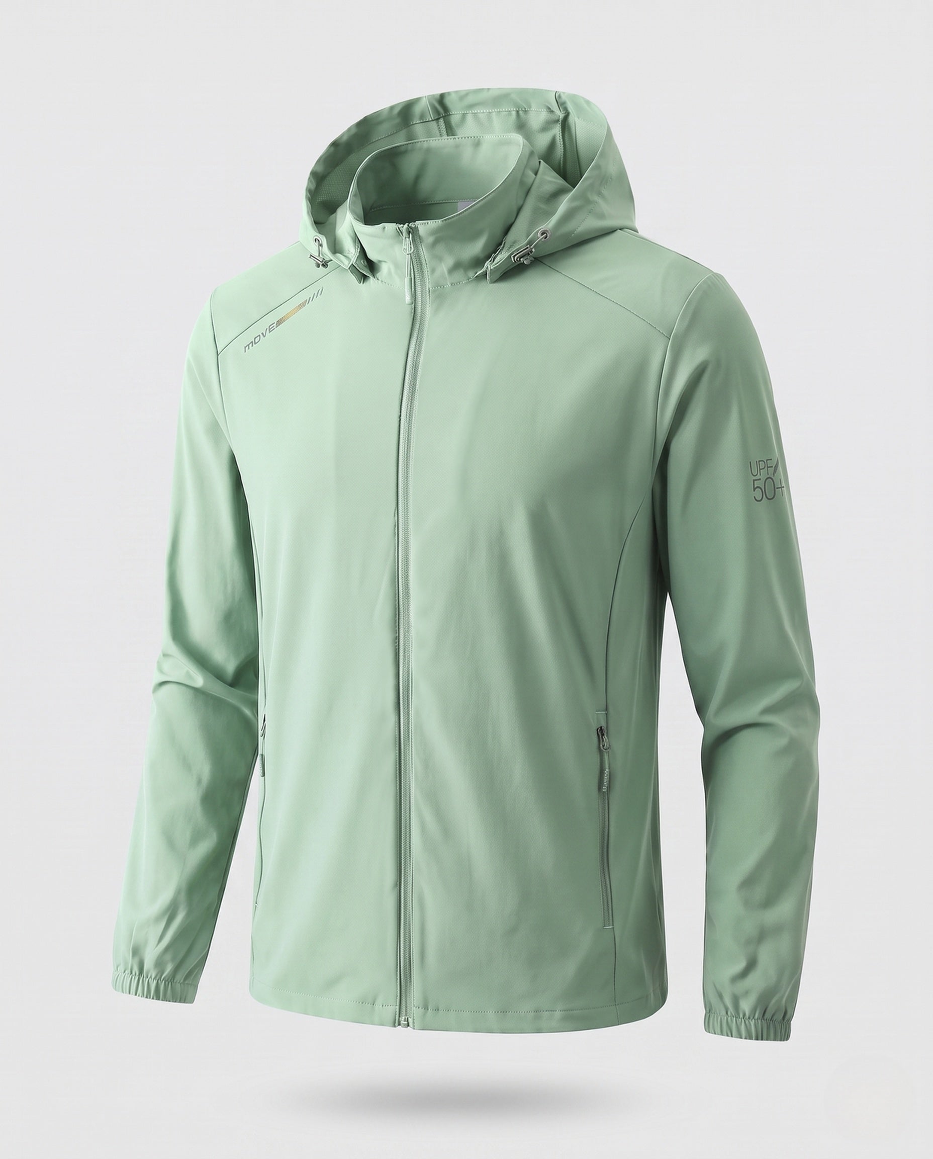 Unisex Lightweight Sun Protection Softshell Jacket with Hood
