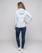 Unisex Lightweight UV Protection Hoodie Jacket with Full Zipper - Back View