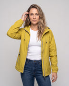 Unisex Lightweight Windbreaker with Hood - Upper Body View