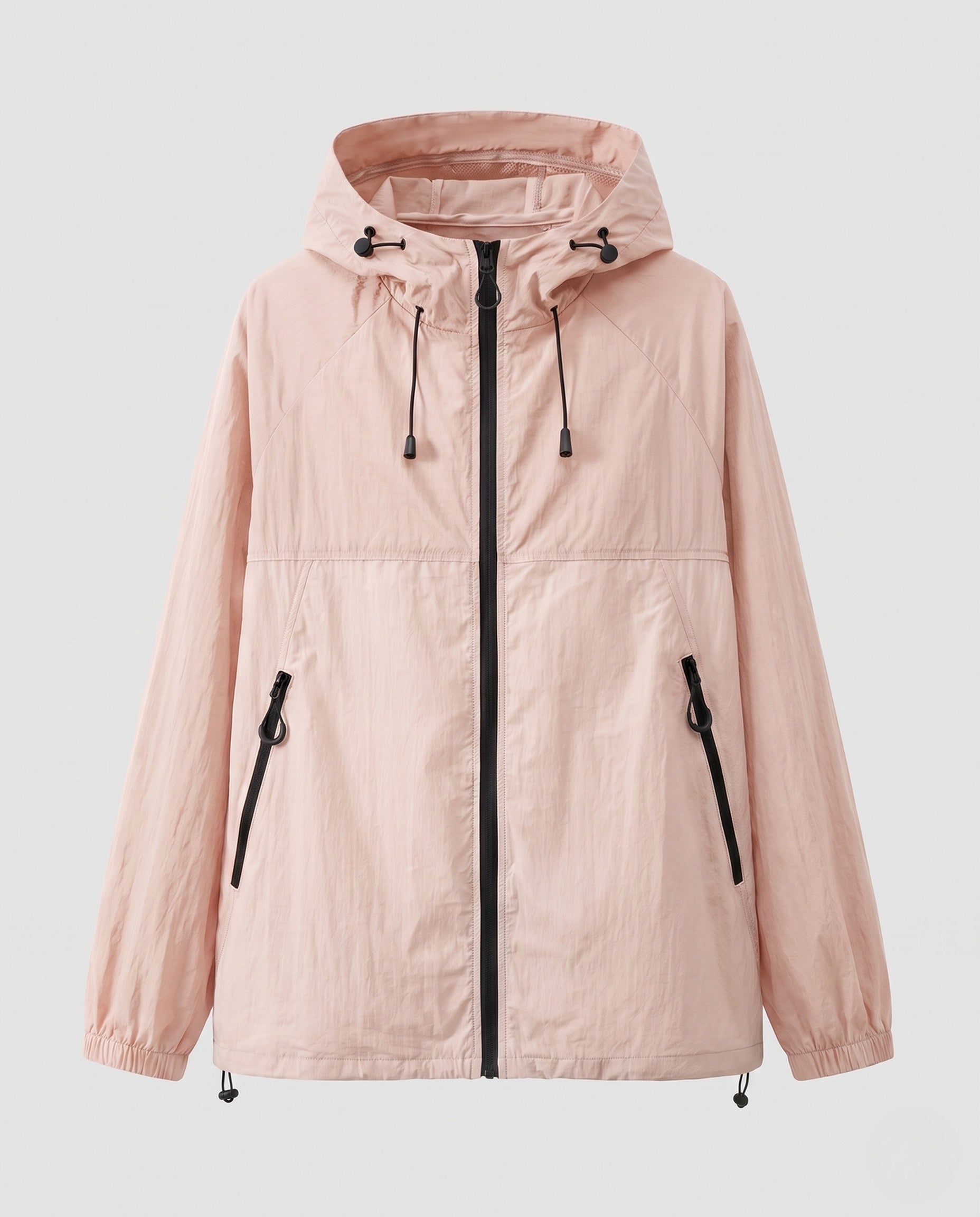 Unisex Lightweight Windbreaker with Hood