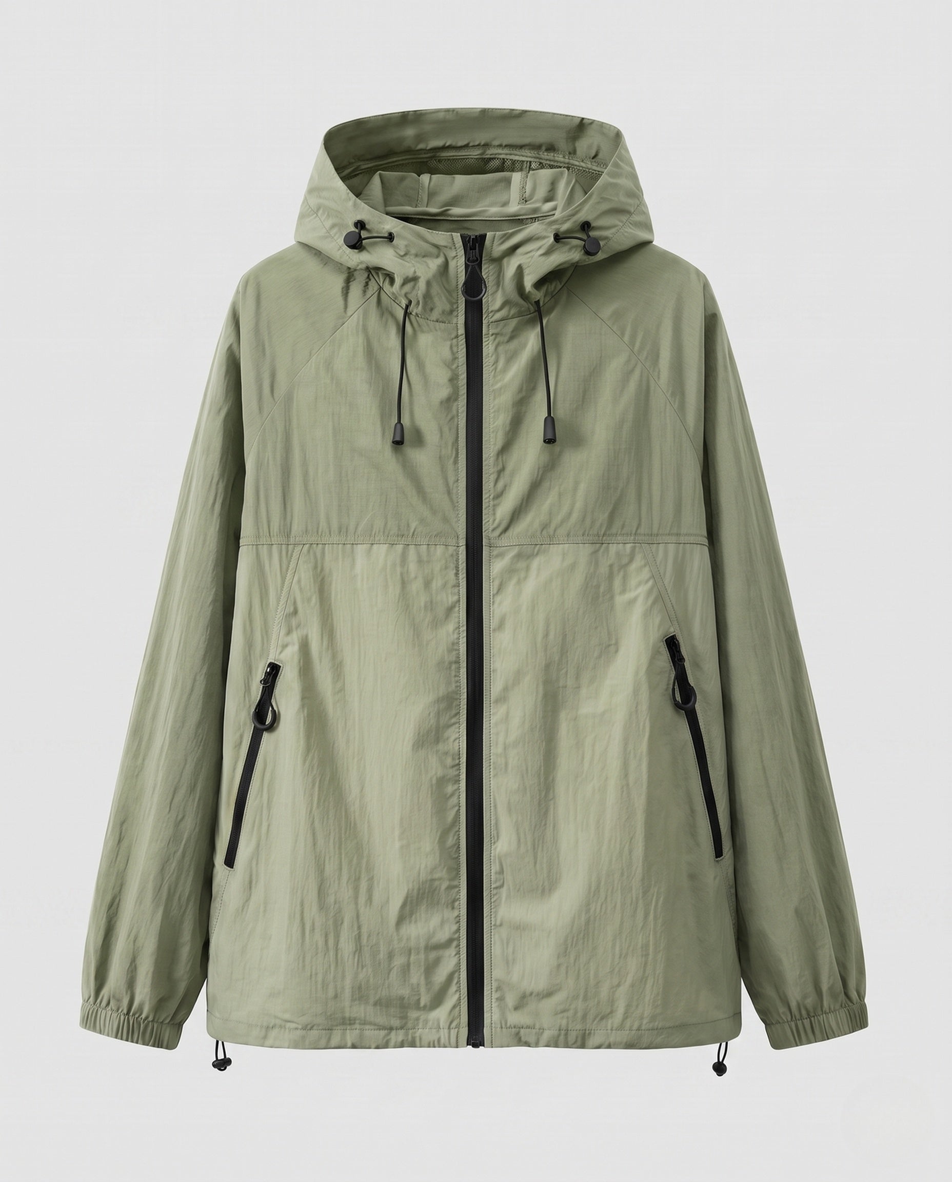 Unisex Lightweight Windbreaker with Hood