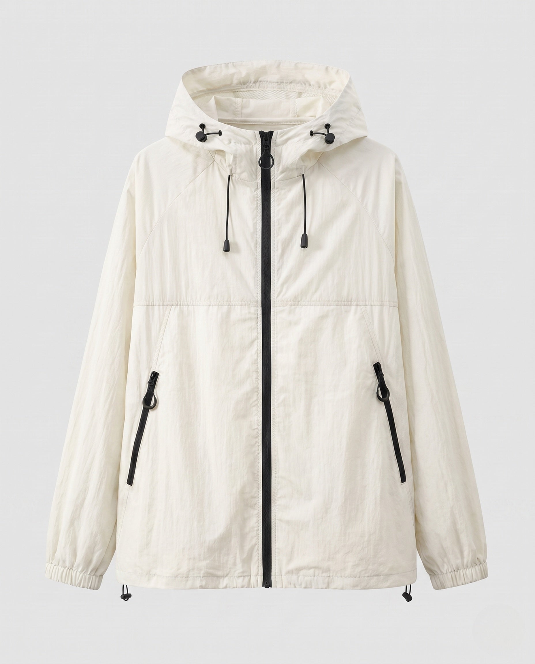 Unisex Lightweight Windbreaker with Hood