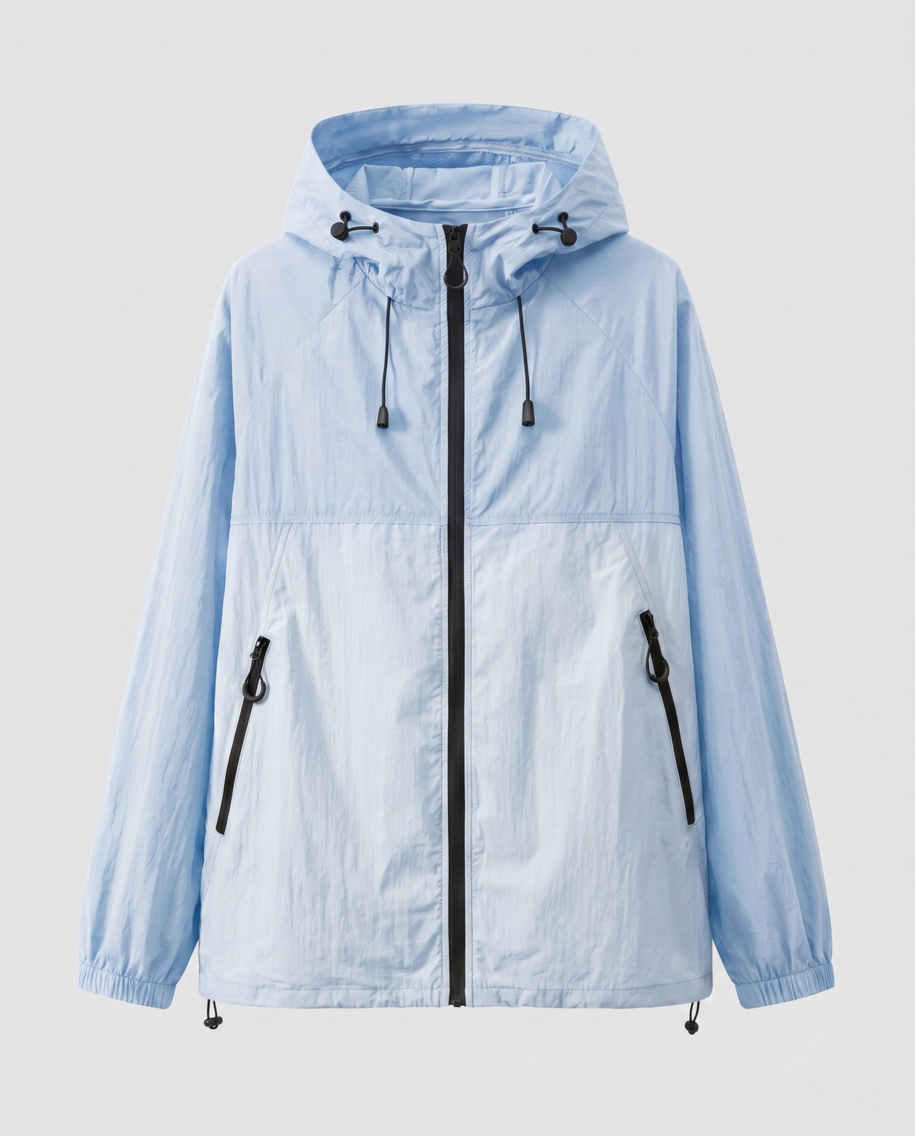 Unisex Lightweight Windbreaker with Hood