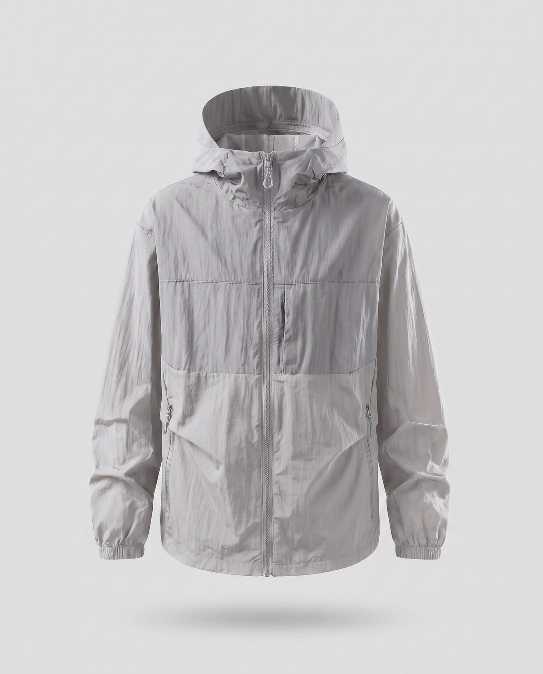 Unisex Minimalist All-Weather Outdoor Jacket with Hood