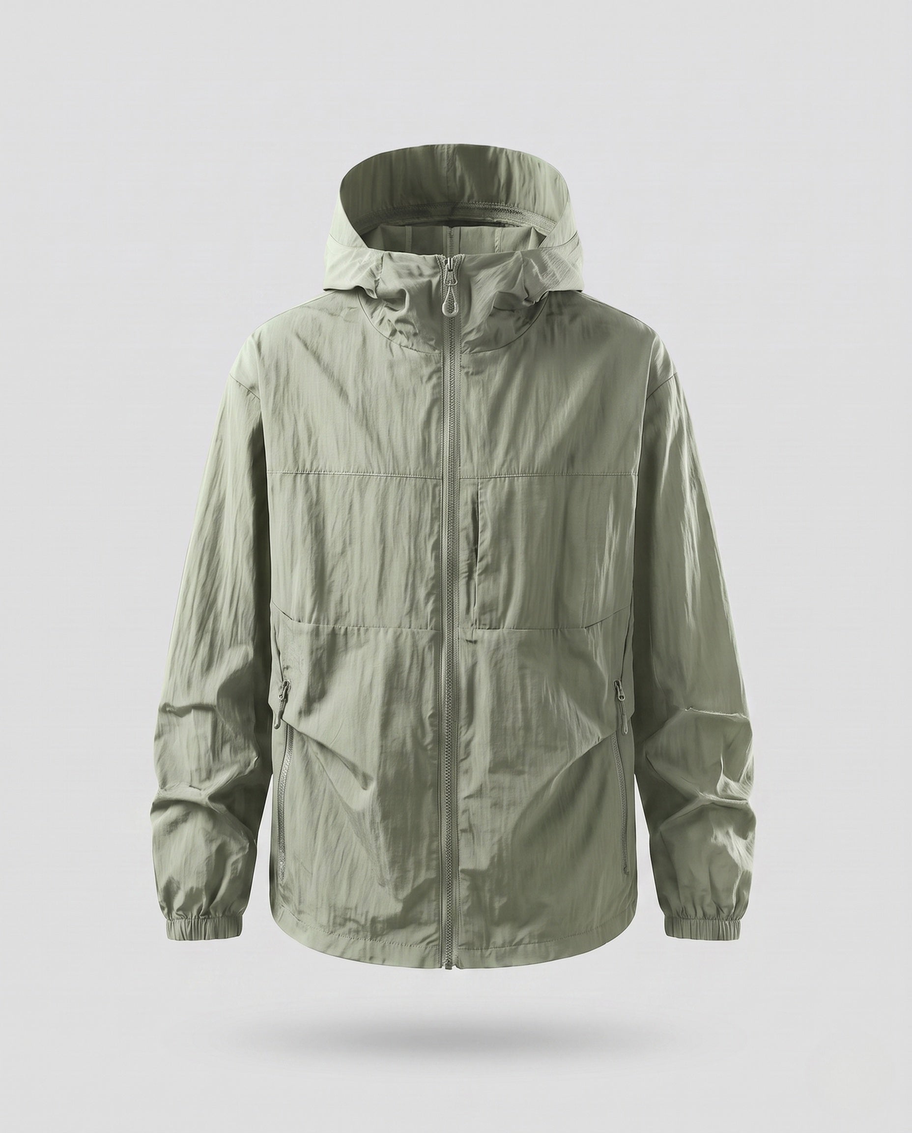 Unisex Minimalist All-Weather Outdoor Jacket with Hood