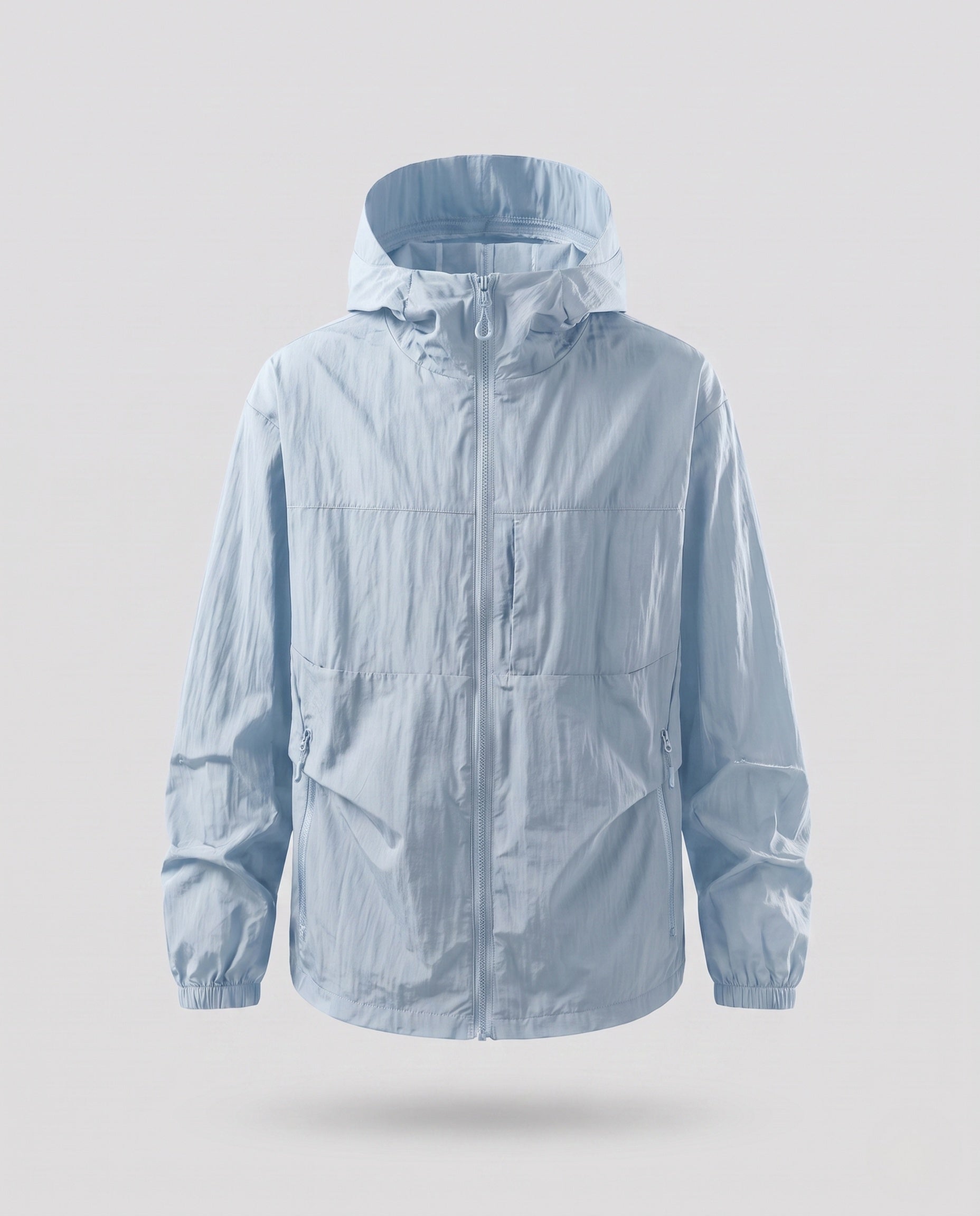 Unisex Minimalist All-Weather Outdoor Jacket with Hood
