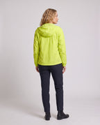 Unisex Ultralight Breathable Windbreaker with Hood and Zipper - Back View