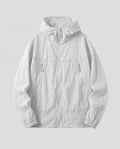 Unisex Ultralight Breathable Windbreaker with Hood and Zipper