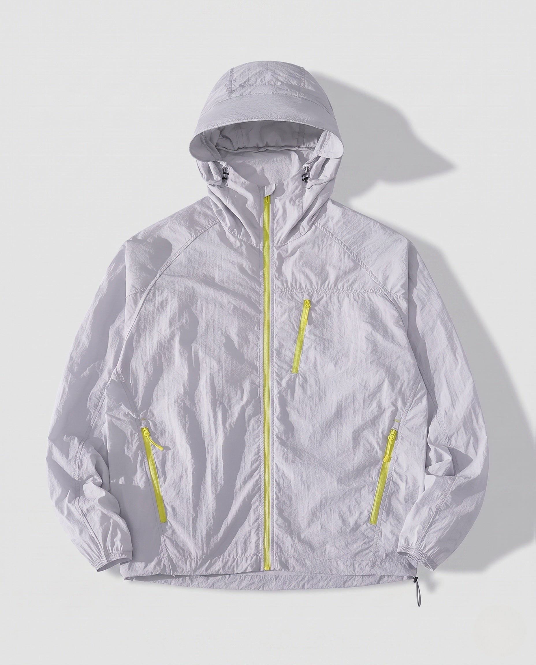 Unisex Ultralight Hoodie Jacket with Pack Function, Wind