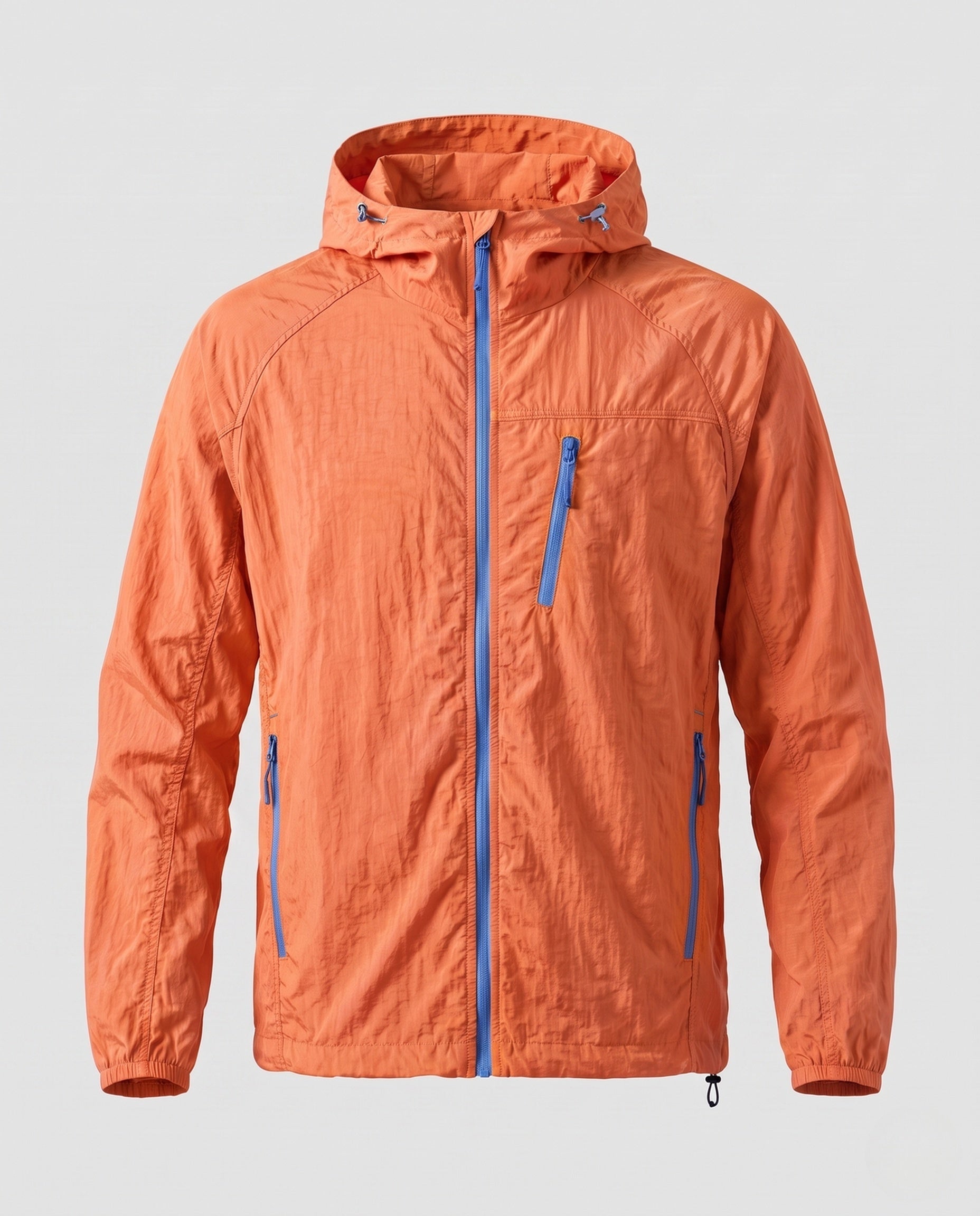Unisex Ultralight Hoodie Jacket with Pack Function, Wind