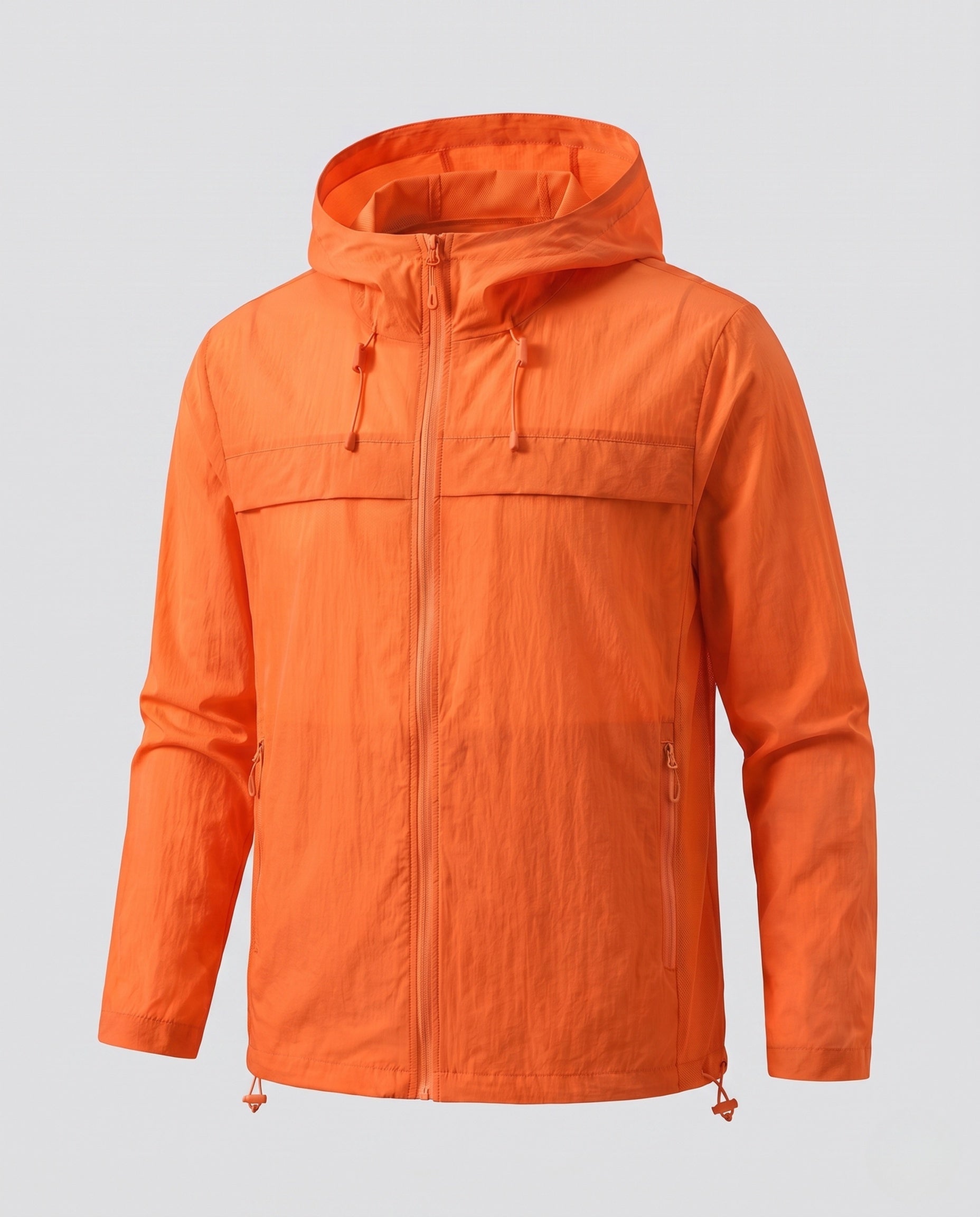 Unisex Ultra-Light Summer Hoodie Jacket with Mesh Lining