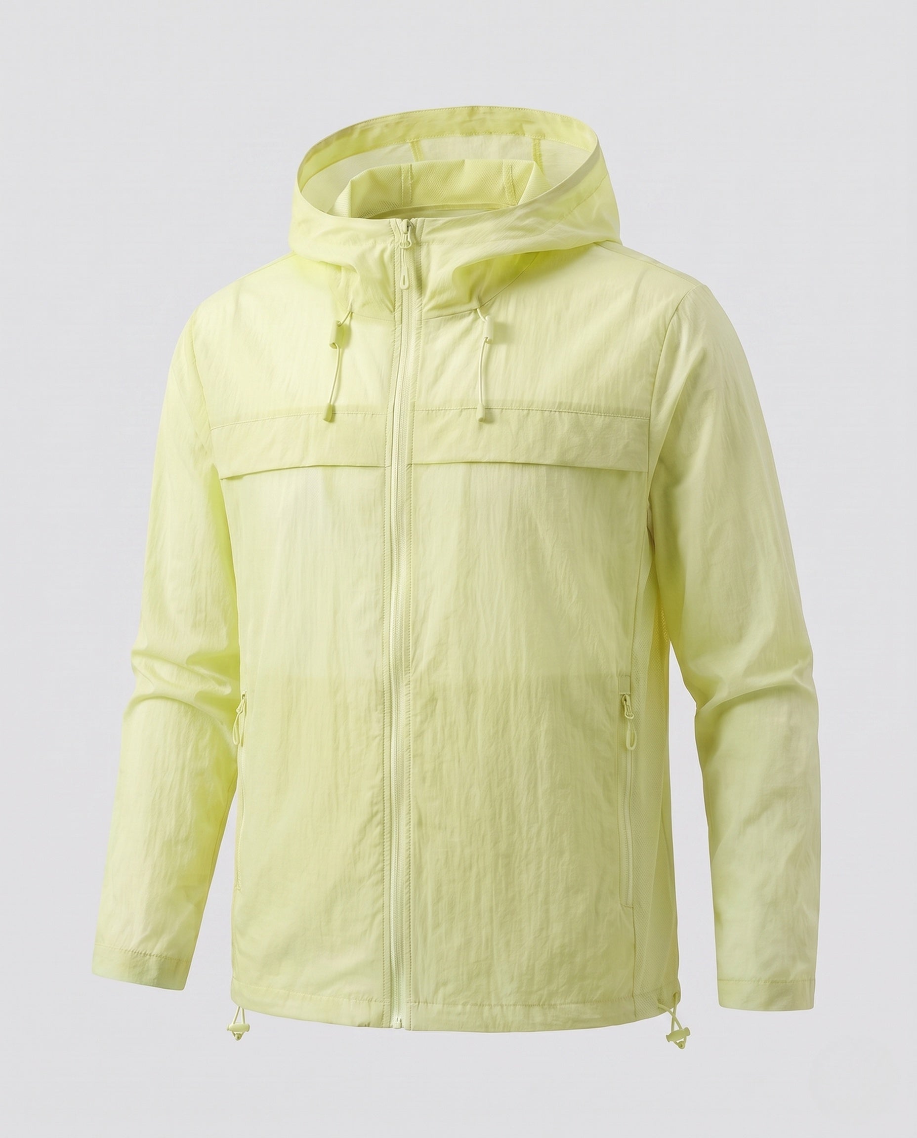 Unisex Ultra-Light Summer Hoodie Jacket with Mesh Lining