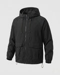 Unisex Ultra-Light Windbreaker with Adjustable Hood