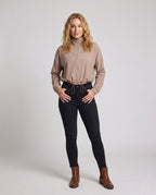 Women's Ultra-Light Short-Cut Training Jacket with Zipper, Drawstring - Front View