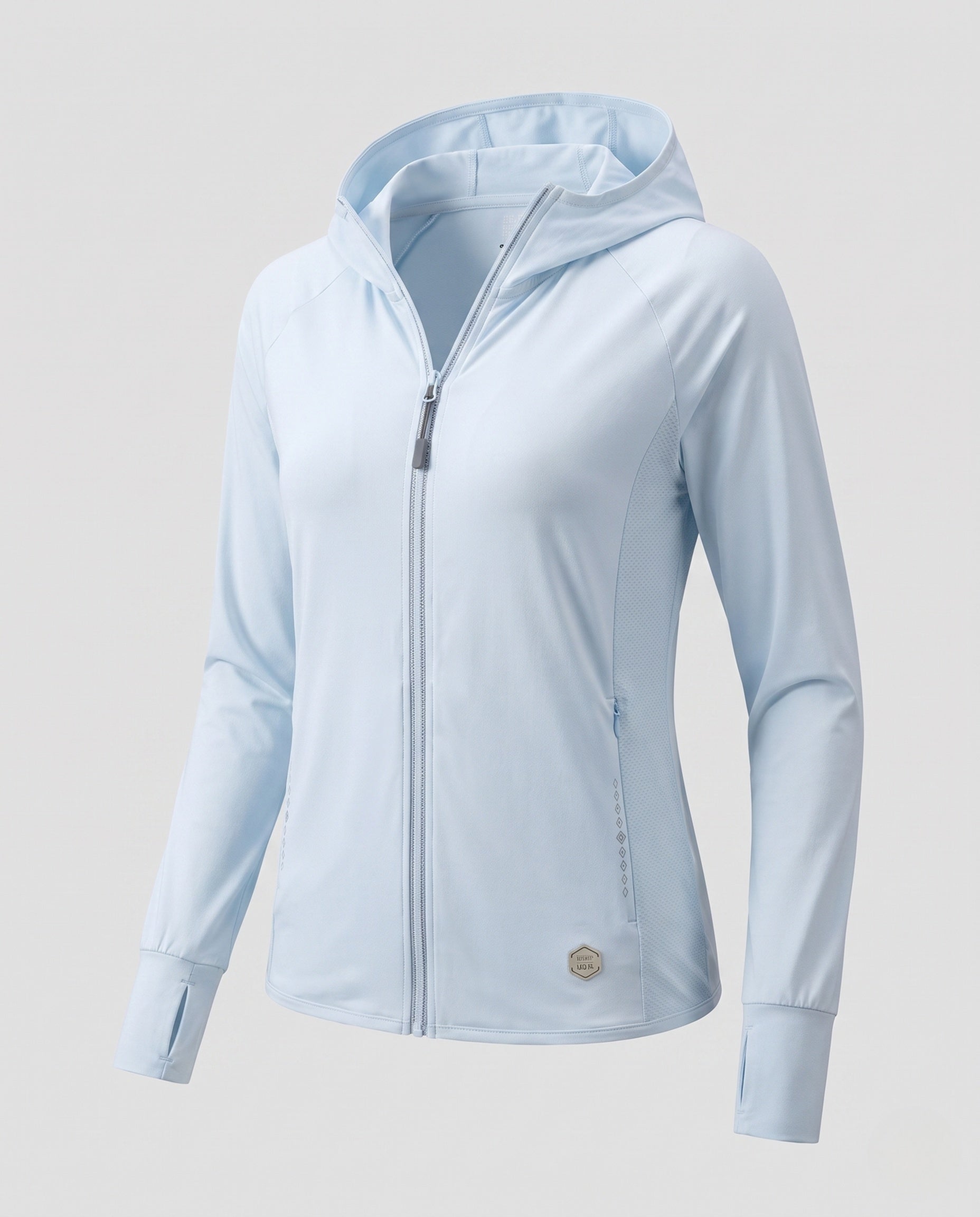 Women's Ultra-Light Sun Protection Hoodie with Zipper