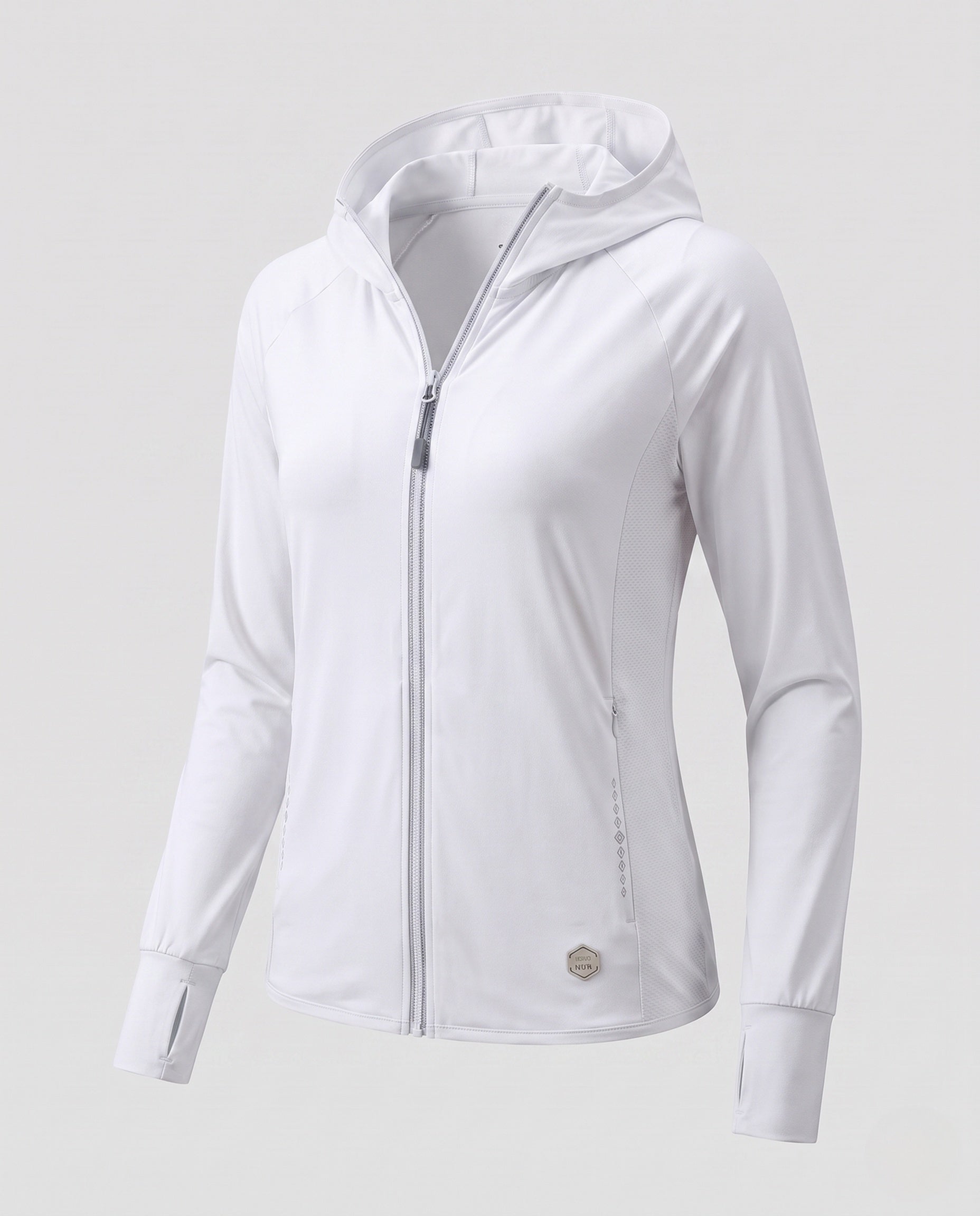 Women's Ultra-Light Sun Protection Hoodie with Zipper