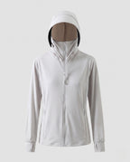 Unisex Ultralight UV Protection Hoodie with Extended Sun Visor