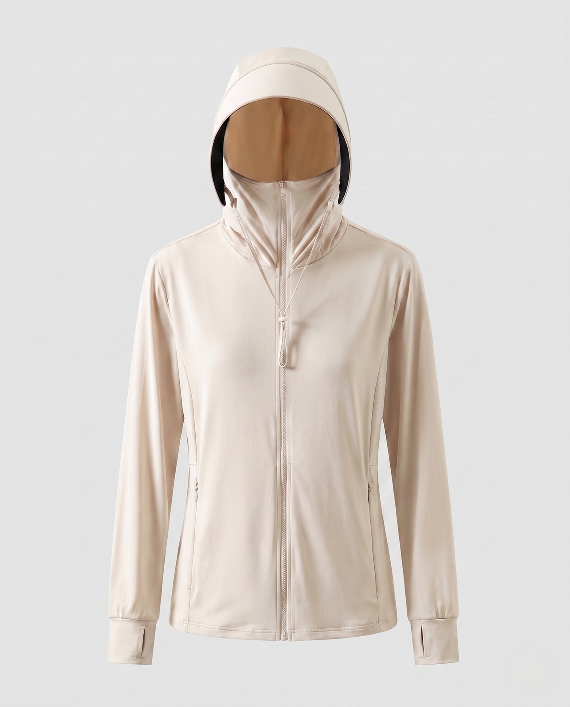 Unisex Ultralight UV Protection Hoodie with Extended Sun Visor
