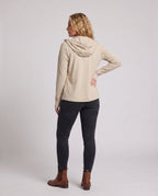 Unisex UV Protection Hoodie Jacket with Removable Visor - Back View