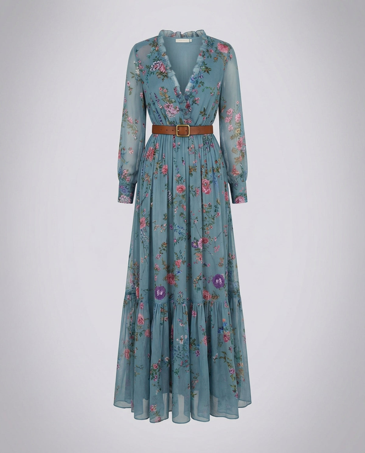 Boho Maxi dress with V neck | Samantha Style