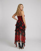 Women's Playful Mini Dress with Asymmetrical Cut