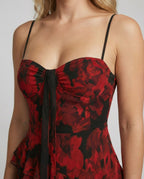 Women's Playful Mini Dress with Asymmetrical Cut