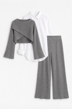 Comfortable Women's Three-Piece Set | Samantha Style