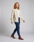 Ladies Long Sleeve Shirt with Romantic Lace Gradient - Chichicherry
