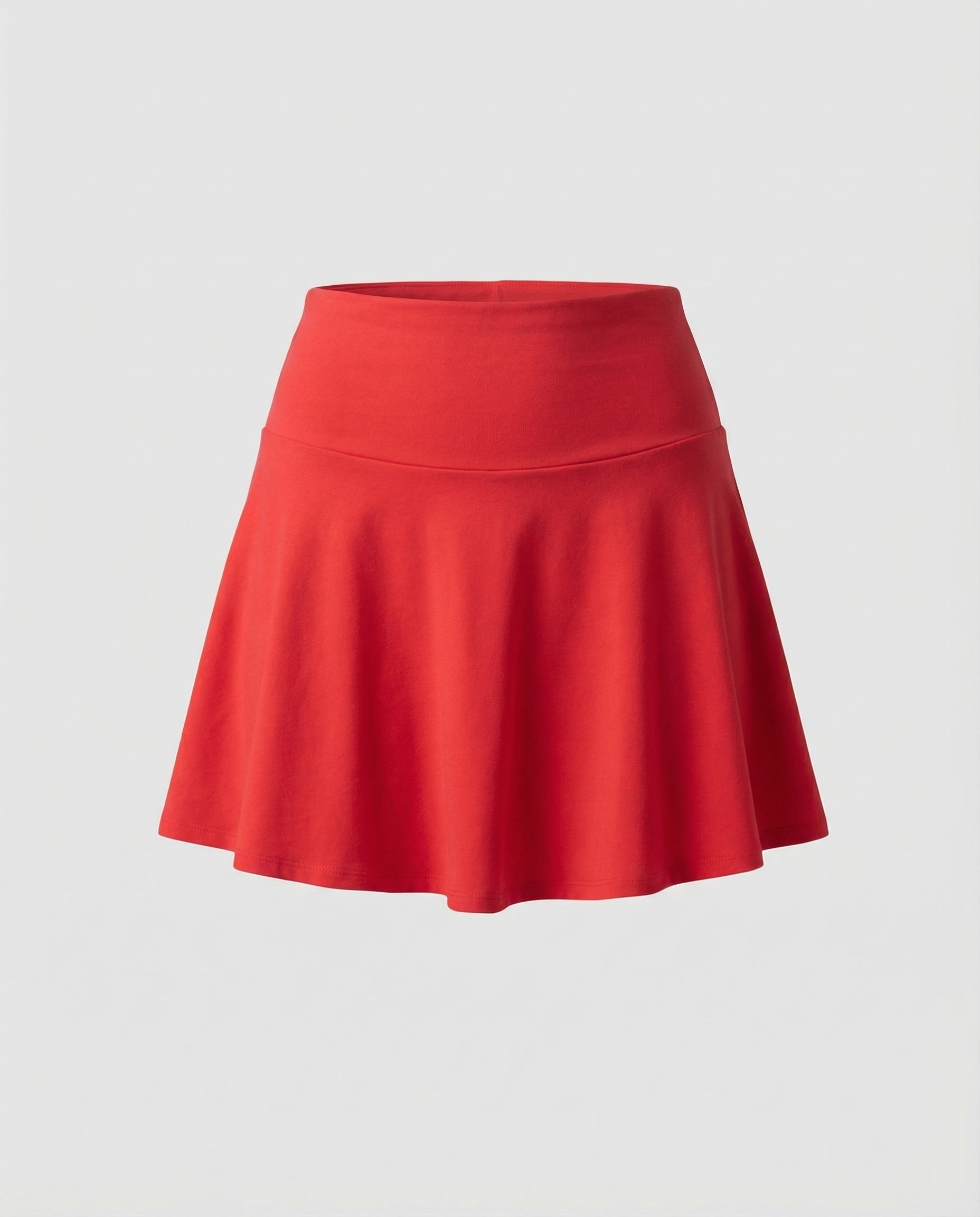 Women's High-Waisted Swim Skirt with Side Pocket