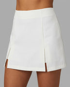 Women's Simple Waist-Fitting Comfort Band Stretch Purist Skort - Close-Up Detail
