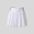 Women's Sporty Ballooned Hemline Pleated Pleated Skort