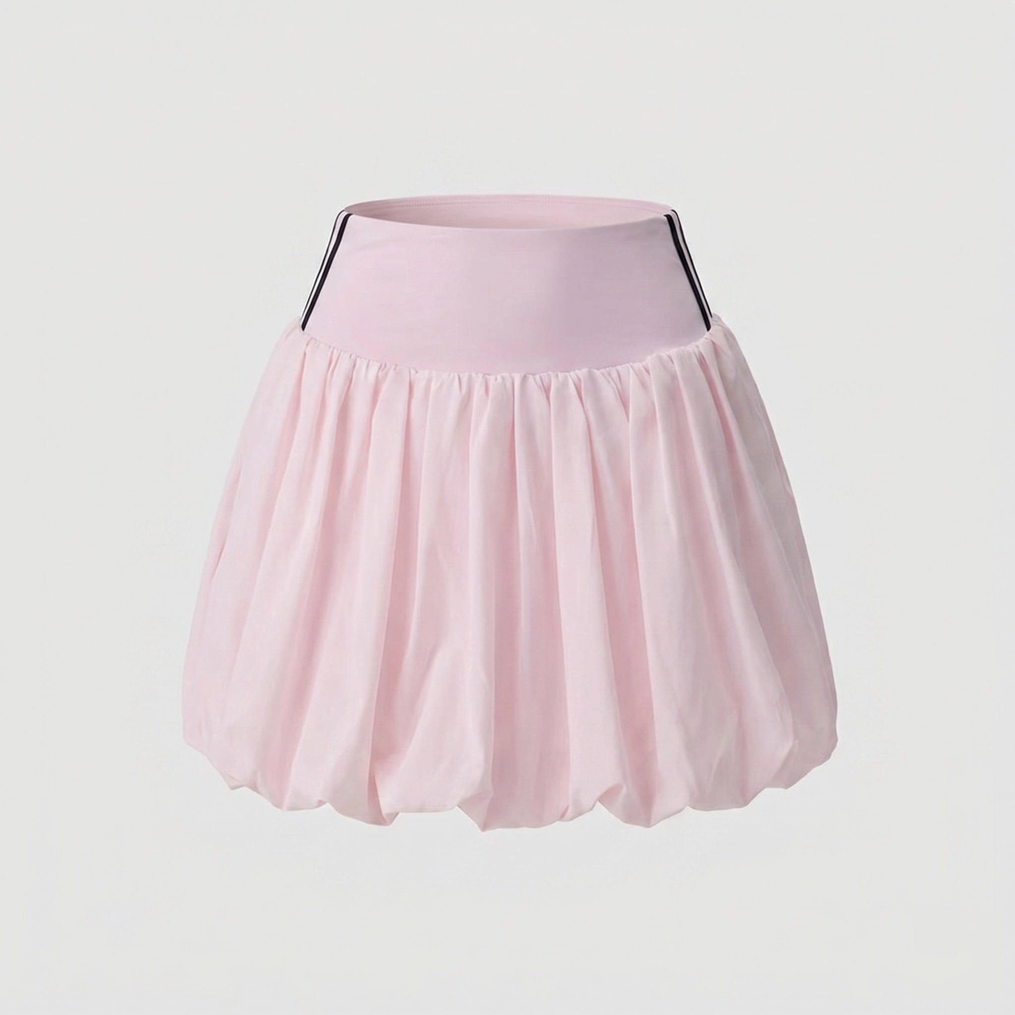 Women's Sporty Ballooned Hemline Pleated Pleated Skort