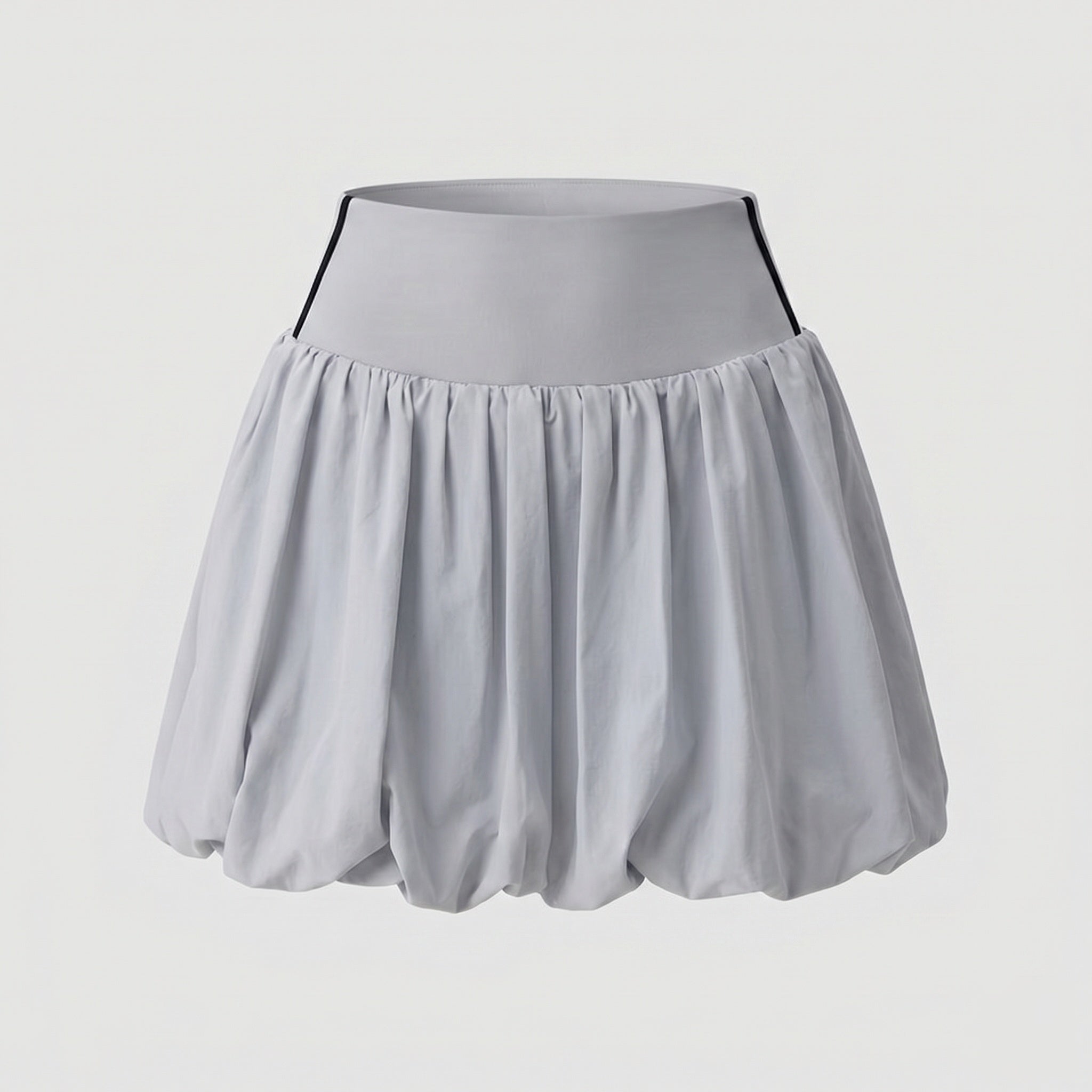 Women's Sporty Ballooned Hemline Pleated Pleated Skort