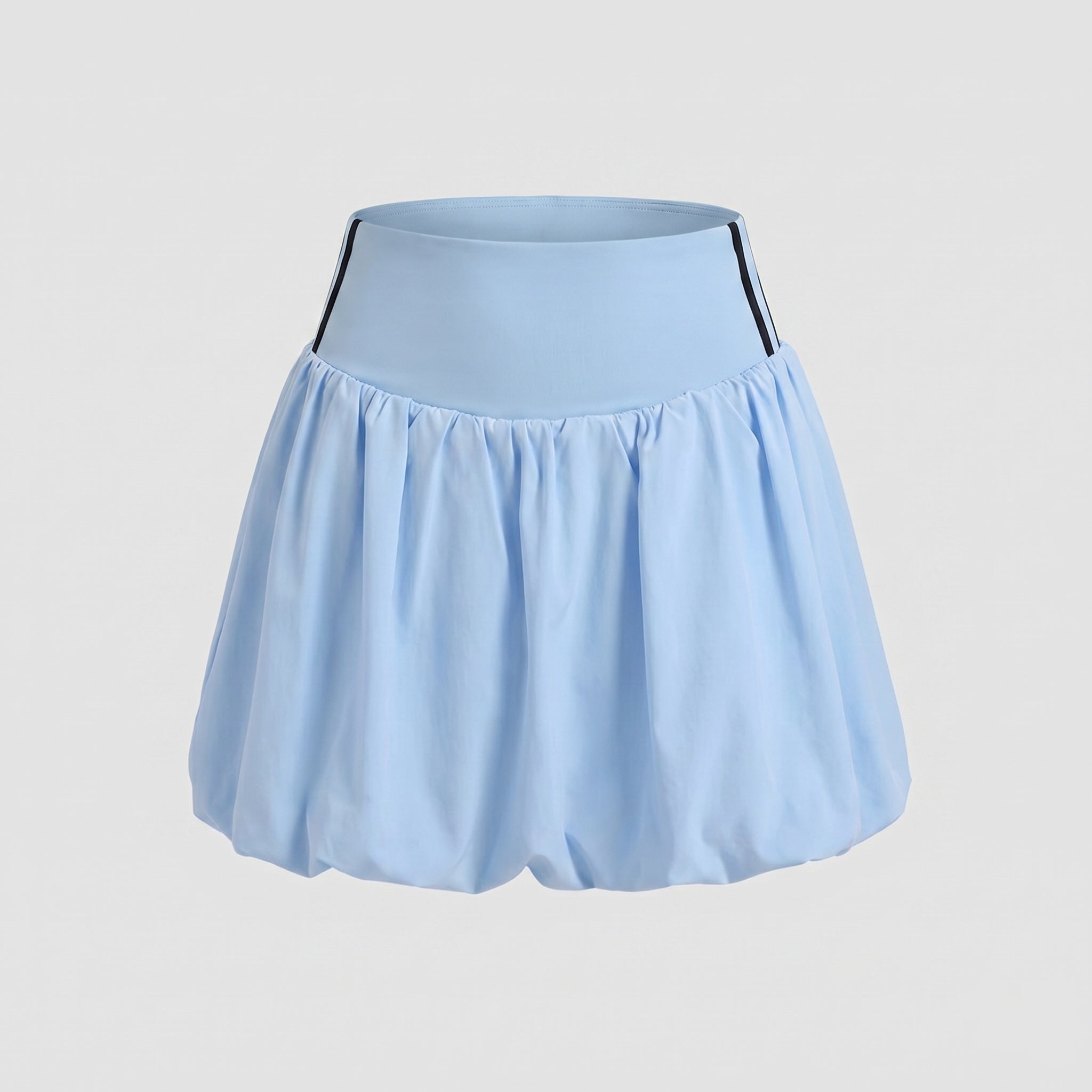 Women's Sporty Ballooned Hemline Pleated Pleated Skort