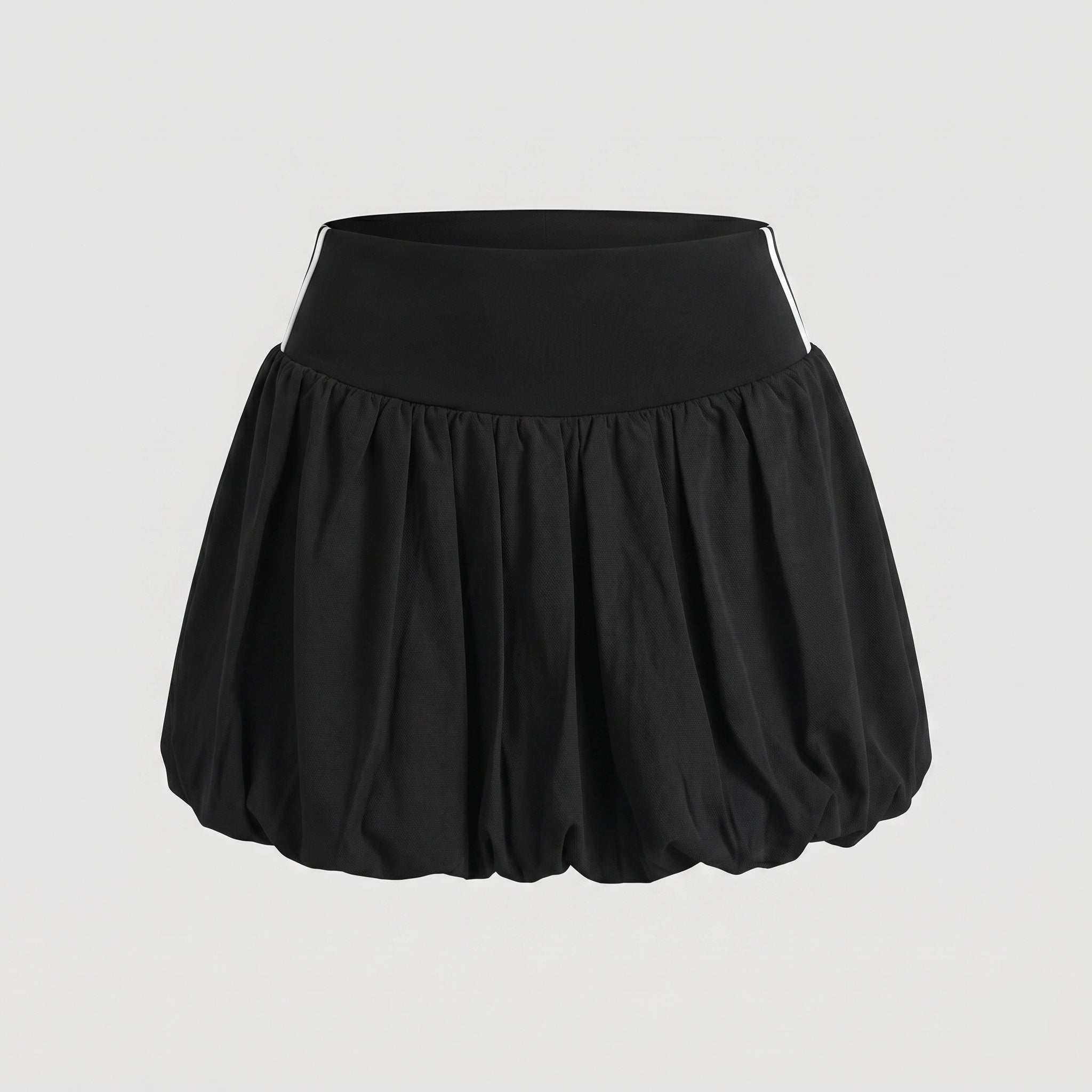 Women's Sporty Ballooned Hemline Pleated Pleated Skort