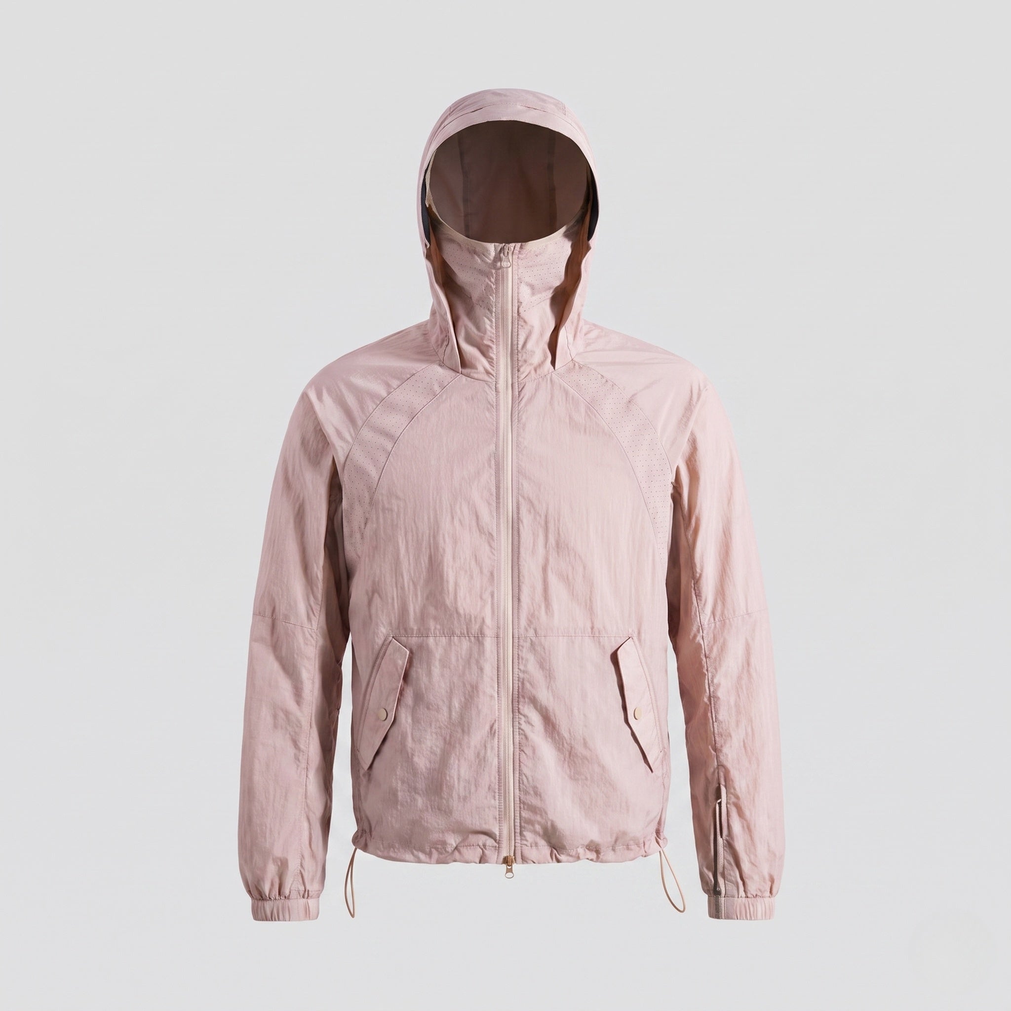 Women's Lightweight Outdoor Jacket with Adjustable Hood