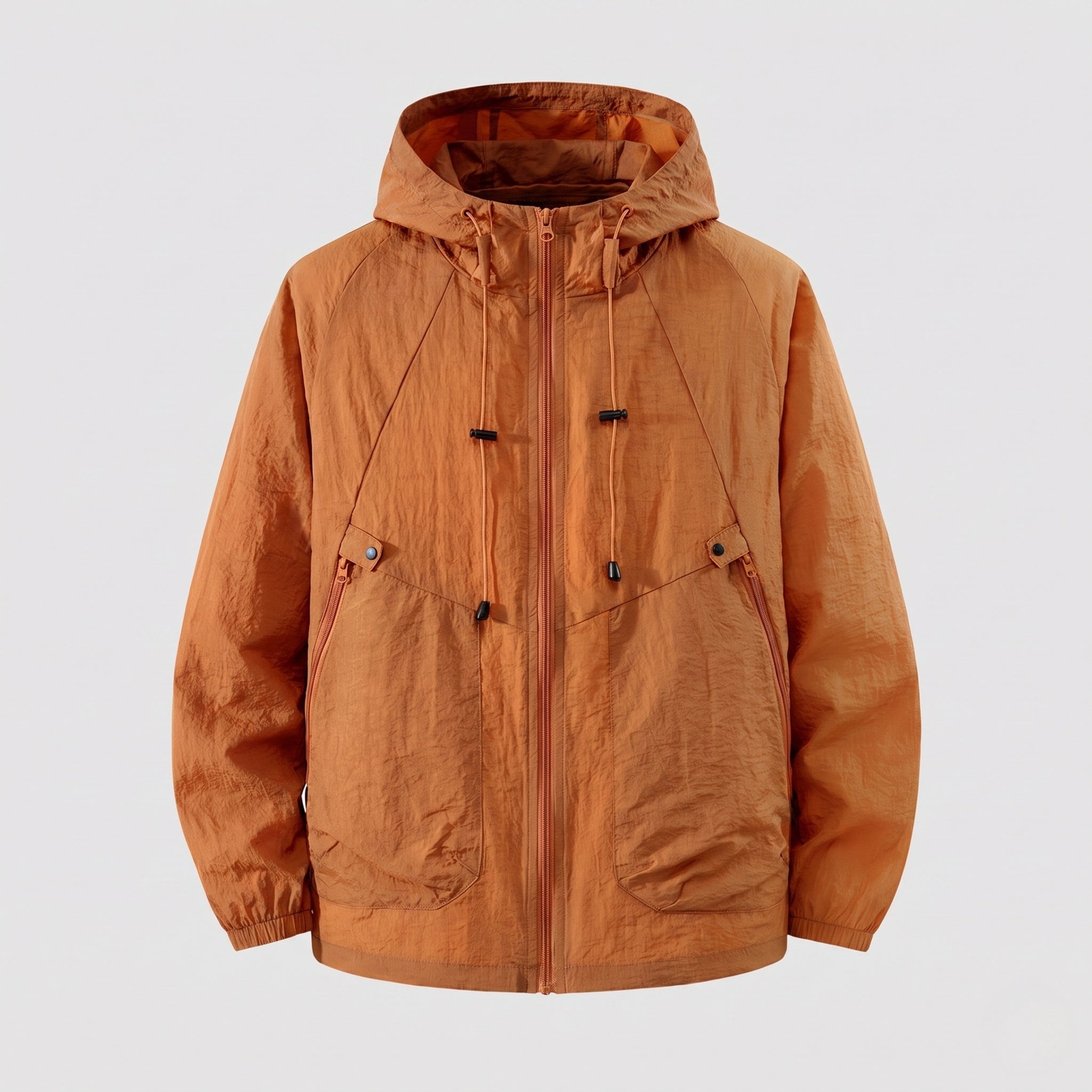 Women's Lightweight Outdoor Jacket with Adjustable Hood