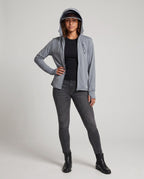 Women's Breathable and Water-Repellent Hooded Jacket - Front View