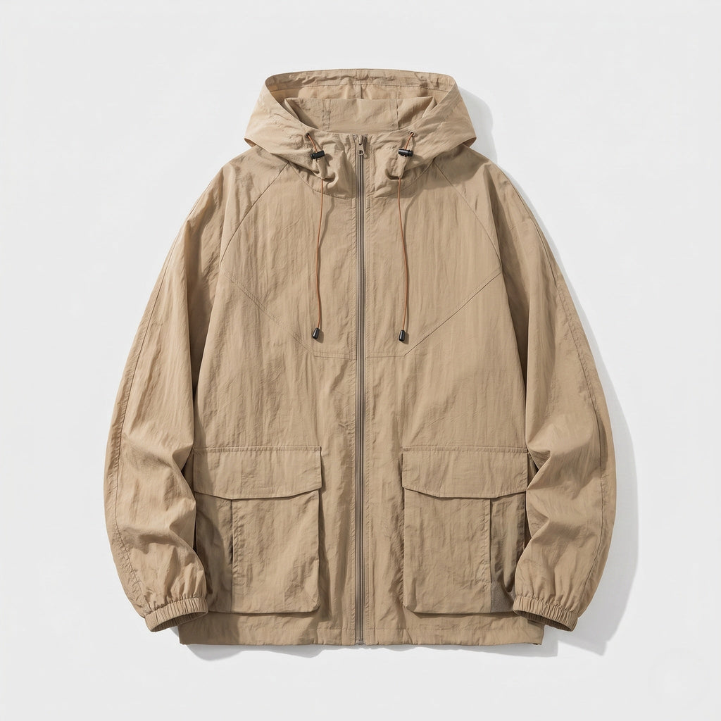 Women's Lightweight and Stylish Outdoor Jacket with Pockets