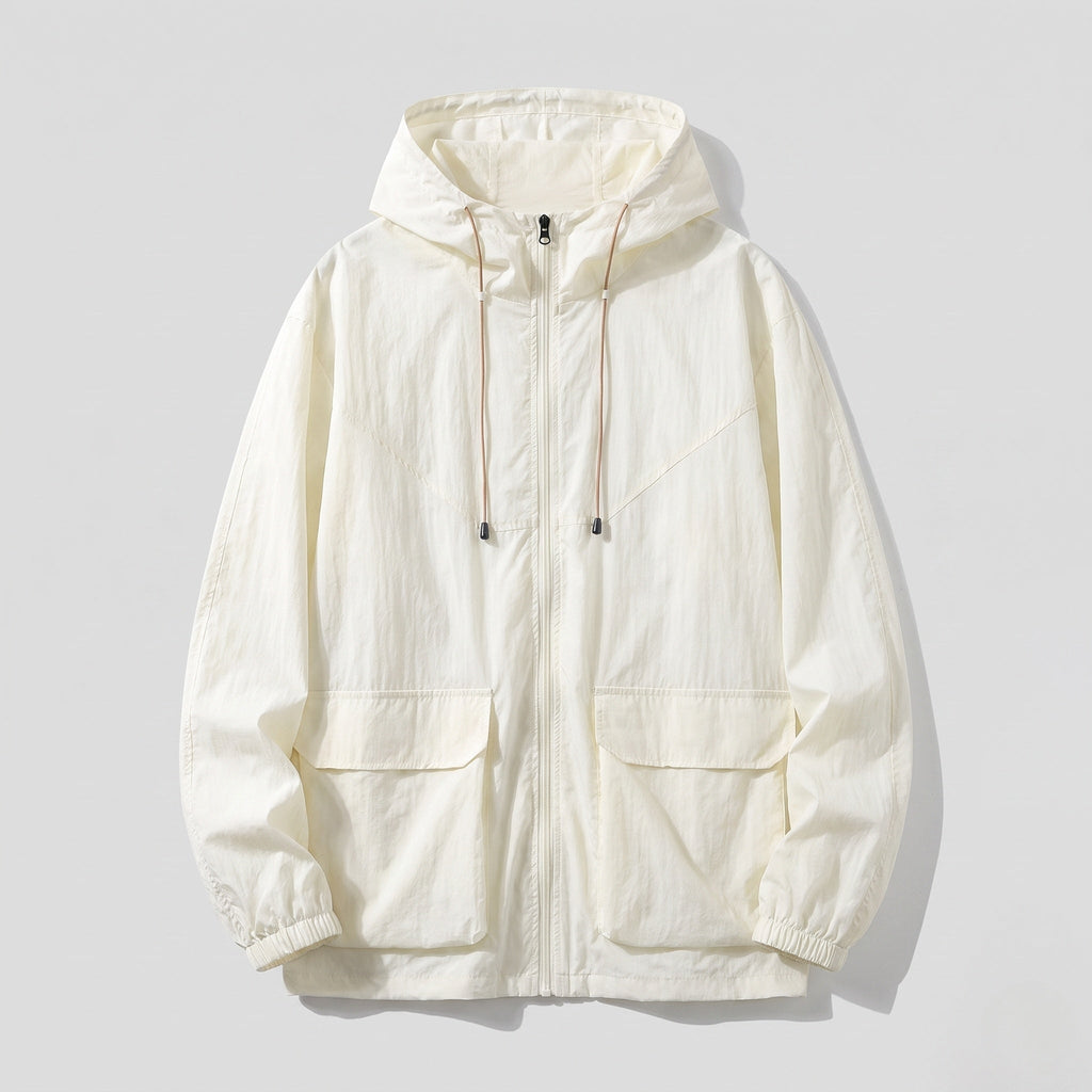 Women's Lightweight and Stylish Outdoor Jacket with Pockets
