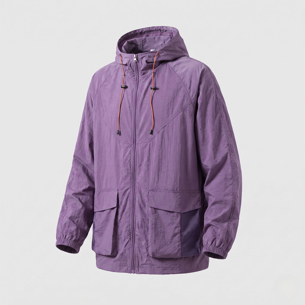 Women's Lightweight and Stylish Outdoor Jacket with Pockets