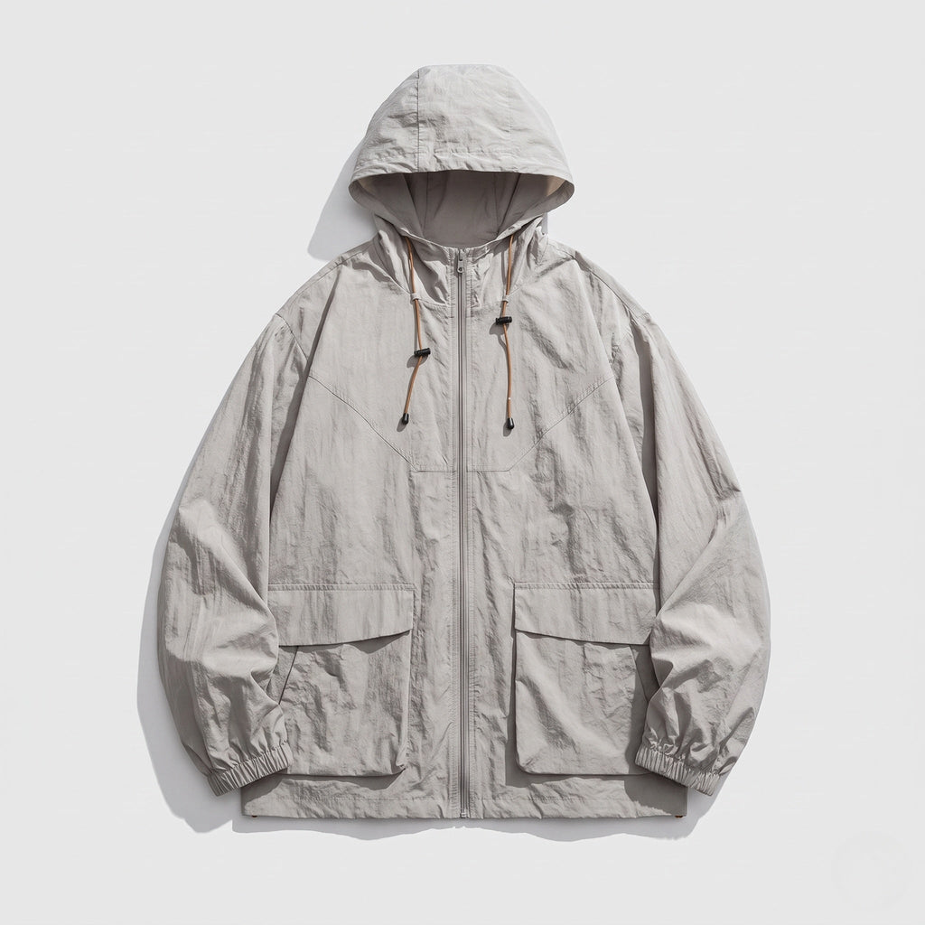 Women's Lightweight and Stylish Outdoor Jacket with Pockets